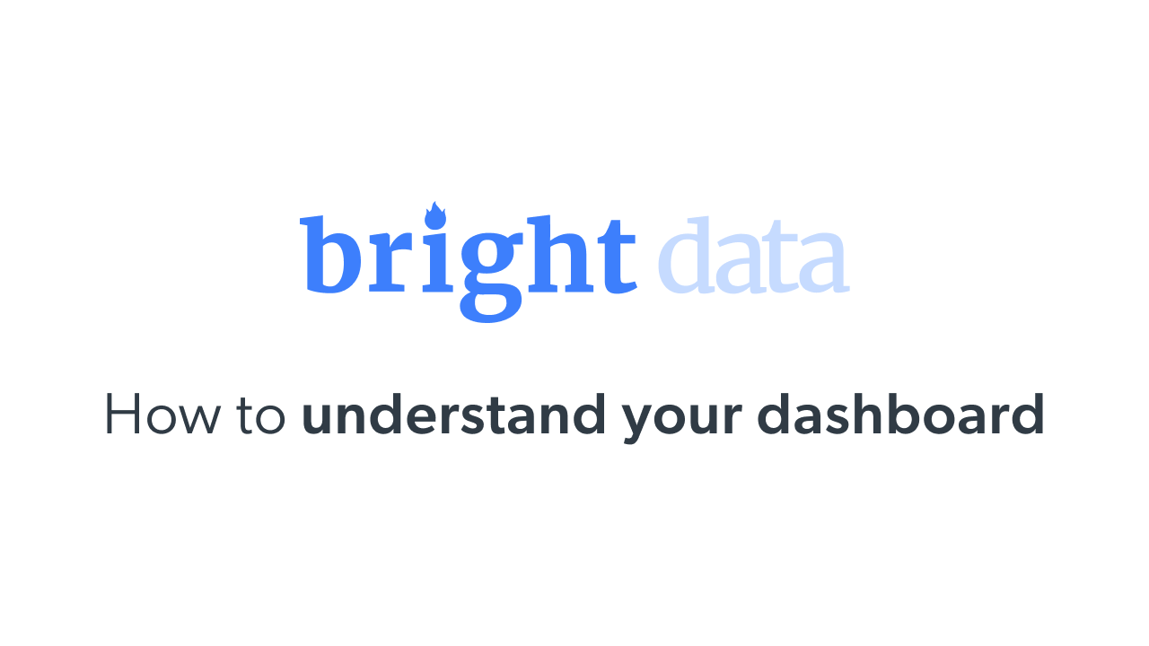 How to understand your dashboard