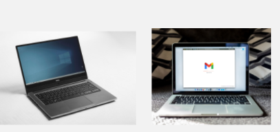 Ordinateur portable Windows et Chromebook